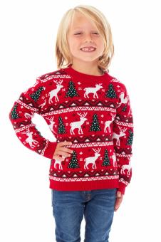 Pull de Noël Enfant Renne