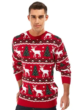 Pull de Noël Renne Homme